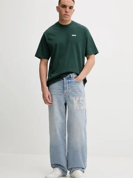 Butter Goods tričko Basic Tee zelené