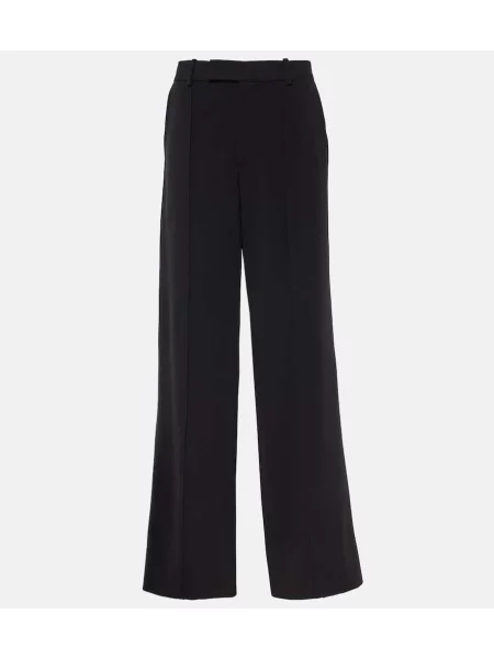 Pantaloni Proenza Schouler cu talie înaltă negru