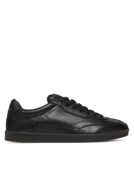 Sneakerși Karl Lagerfeld din piele negru