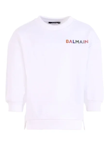Bluza dziecięca Balmain biała