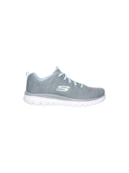 Félcipő Skechers szürke