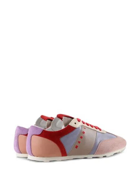 Sneakerși Marni cu imagine roz