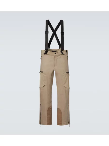 Vlněné lyže kalhoty Sease béžové