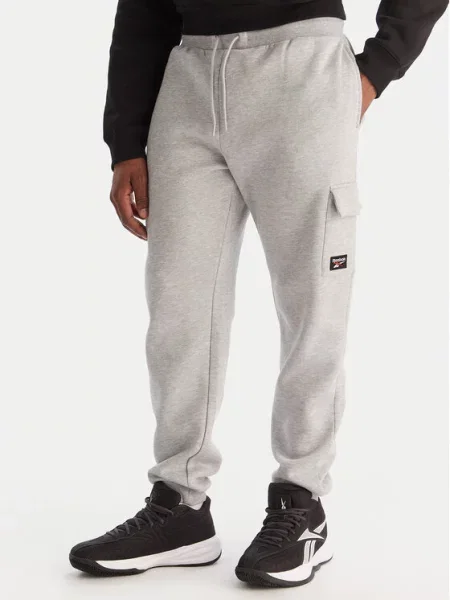 Reebok Spodnji del trenirke Wada siva