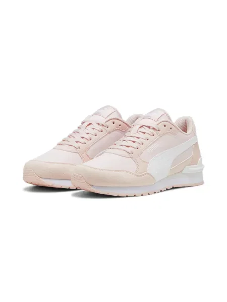 Sneakersy unisex ST Runner v4 PUMA Island Pink White Feather Gray białe