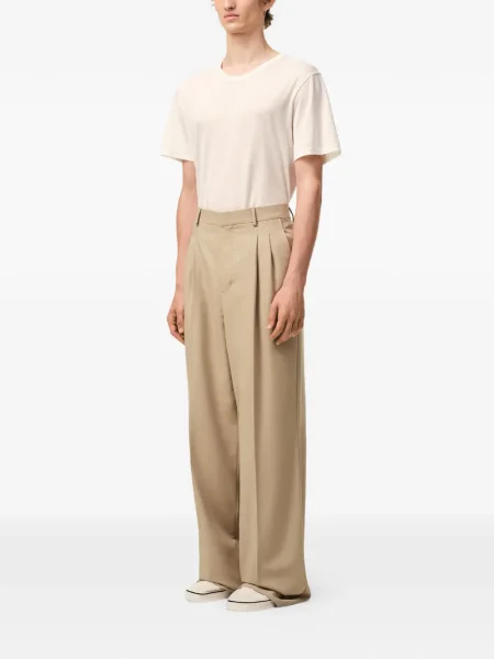 Pantaloni Ami Paris plisate