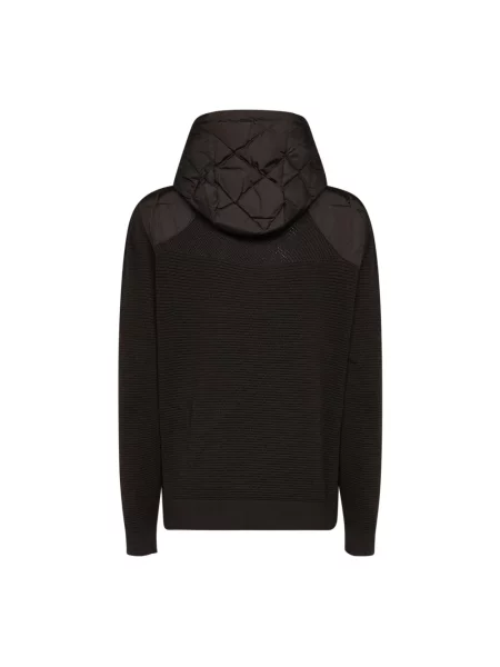 Dzianinowa kurtka Canada Goose pikowana brązowa