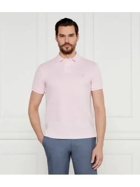 POLO RALPH LAUREN Tenisz póló | Custom slim fit rózsaszín