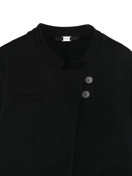 Geacă High asimetrică negru