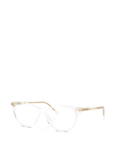 Слънчеви очила котешко око Dolce & Gabbana Eyewear бяло
