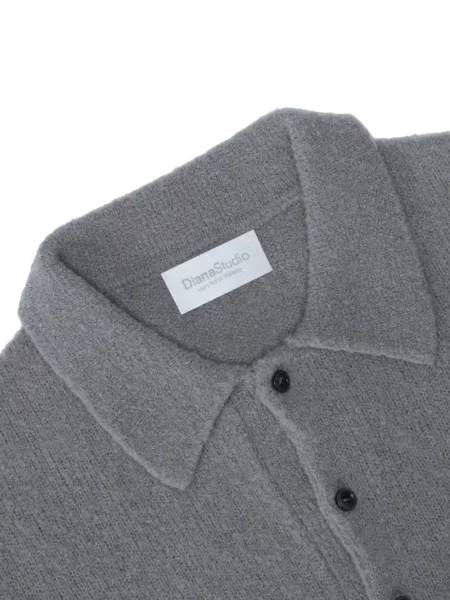 Tricou polo Diana Studio gri