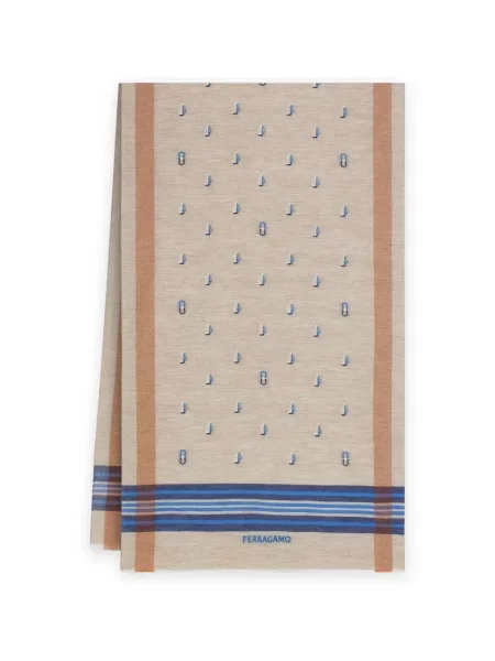 Fular Ferragamo din jacard