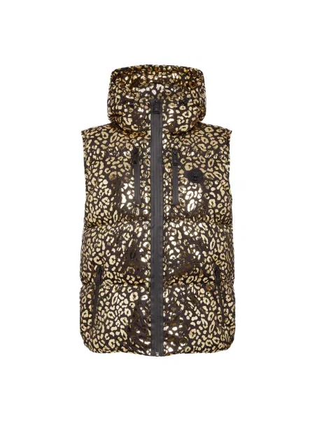 Kamizelka Plein Sport w panterkę żółta