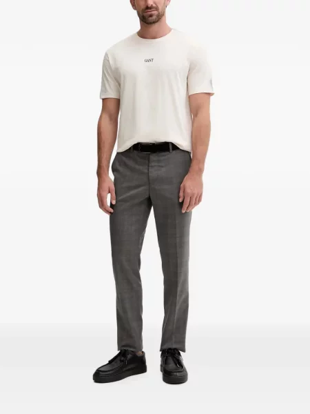 Tricou Gant cu decolteu rotund