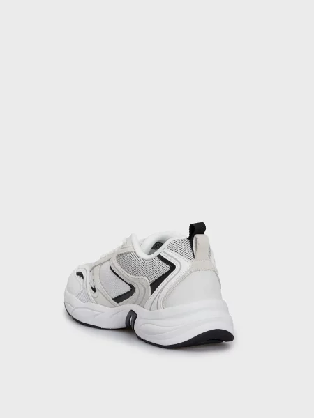 Теннисные кроссовки Calvin Klein ретро белые