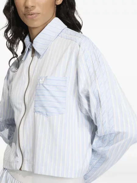 Szorty Adidas w paski białe