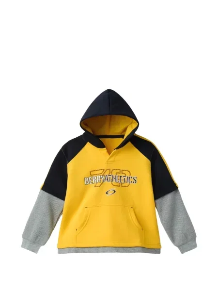 Bluza z kapturem dziecięca Gv Gallery żółta
