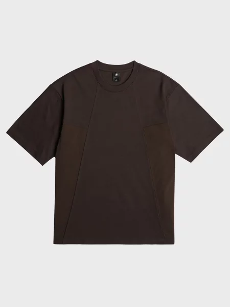 Футболка G-star Raw а-силуету коричнева