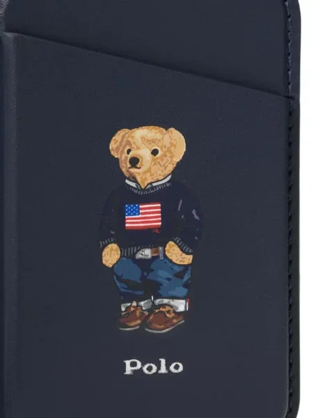 Cravată Polo Ralph Lauren de catifea cord de drumeție albastru
