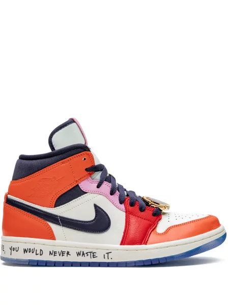 Sneakerși Jordan Air Jordan 1 alb