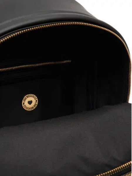 Love Moschino ruksak dámsky z imitácie kože čierna