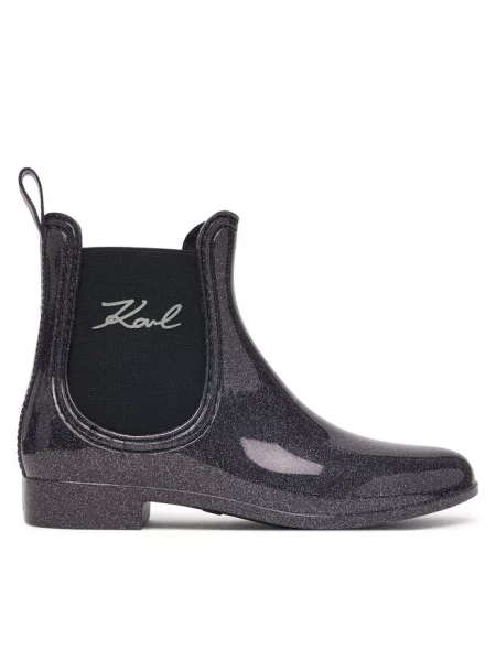 Kalosze KARL LAGERFELD fioletowe