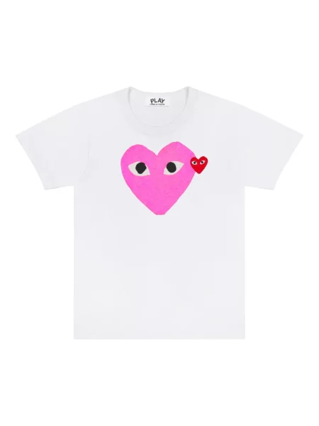 Koszulka Comme Des Garcons Play biała