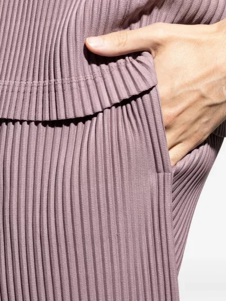 Плисирани шорти Homme Plissé Issey Miyake виолетово