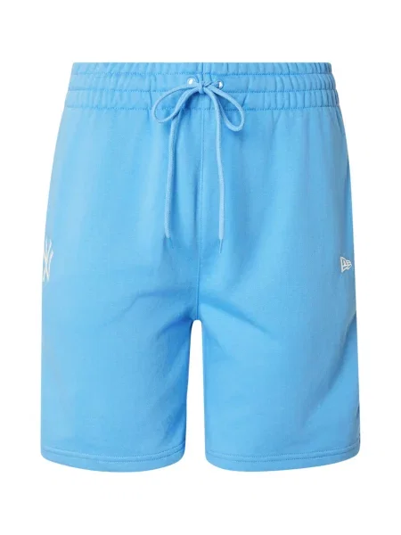 NEW ERA Pantaloni NEYYAN azuriu alb