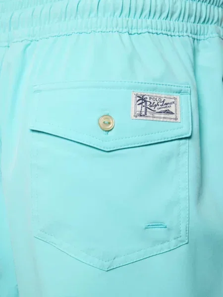 Kąpielówki Polo Ralph Lauren Underwear z siateczką z siateczki niebieskie