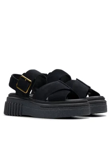 Clarks Sandály Evamar Wish černá