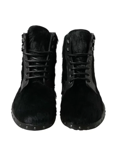 Buty do kostki Dolce And Gabbana czarne