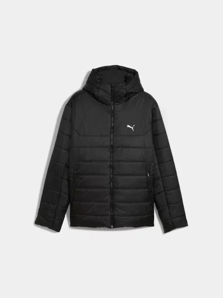 Демисезонная куртка Puma с капюшоном черная
