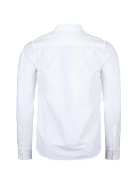 Dlhý košeľa Fred Perry keper s dlhými rukávmi béžová