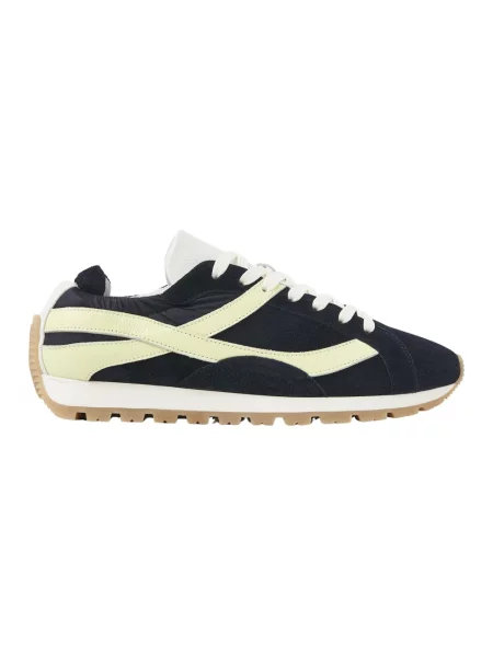 Sneakersy Via Vai skórzane niebieskie