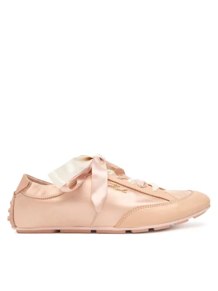 Sneakersy KARL LAGERFELD Ariella ružová