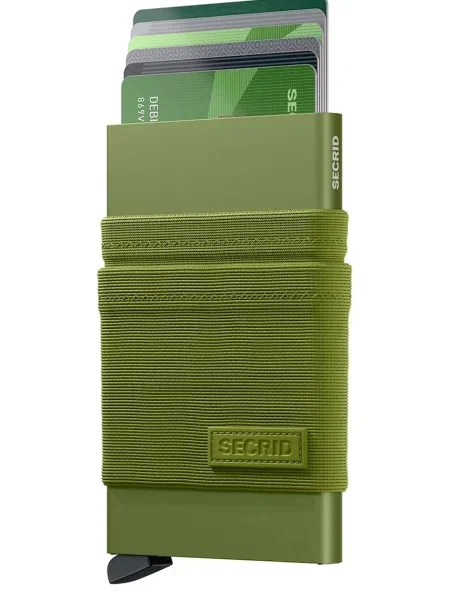 Secrid portofel FLEX verde