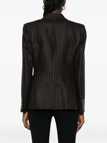 Ριγέ μπλέιζερ Blazé Milano καφέ