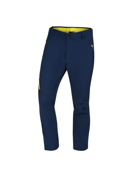 Pantaloni Alpine Pro softshell albastru