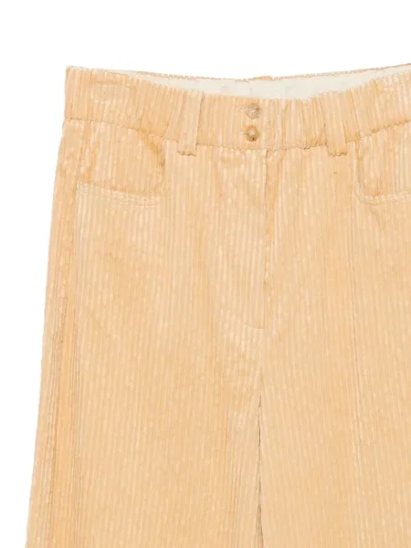 Pantaloni Alysi de catifea cord galben