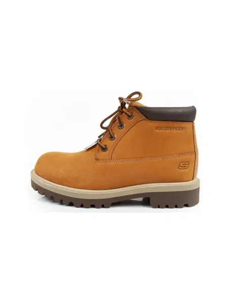 Félcipo Skechers barna