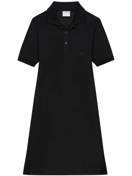 Rochie mini Courreges de costum negru