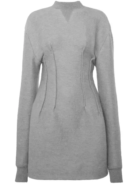 Rochie maxi Jw Anderson lungă de costum gri