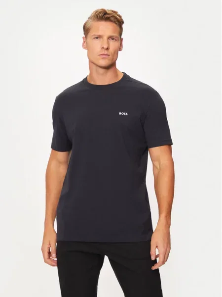 Boss T-shirt Tamnoplava plava