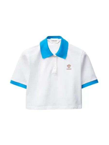 Koszulka polo Versace biała