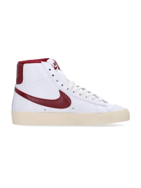 Top sportowy Nike skórzany biały