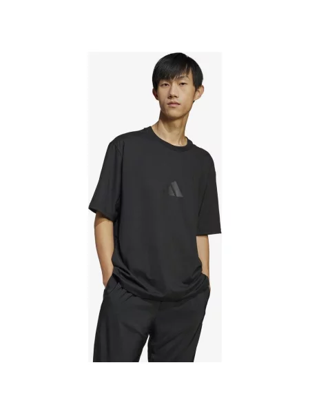 Koszulka Adidas Z.N.E. Loose-Fit Krótki Rękaw XS czarne