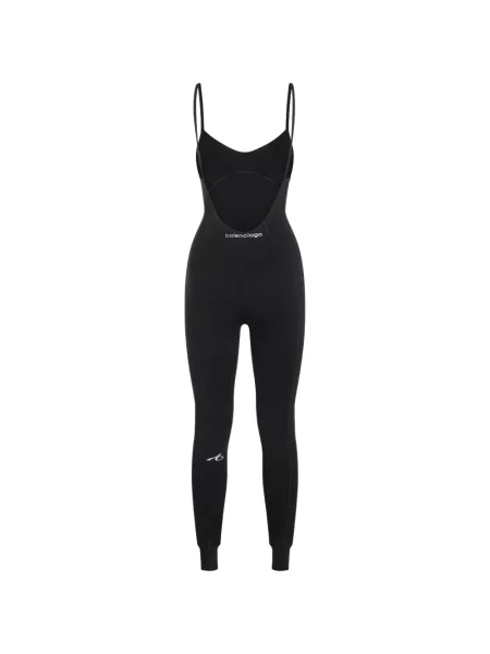 Salopetă Balenciaga cu imagine negru