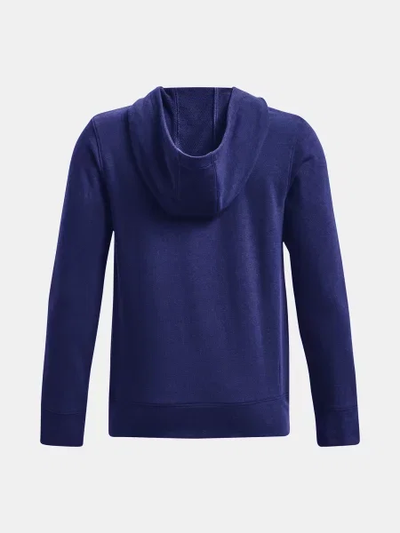 Суичър с качулка Under Armour синьо