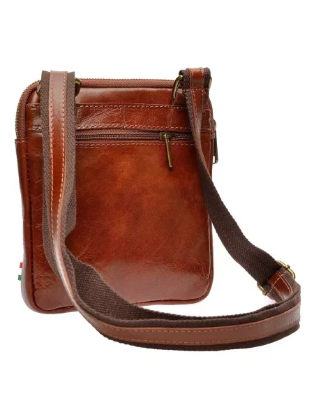 Crossbody kabelka Anna Luchini vínová